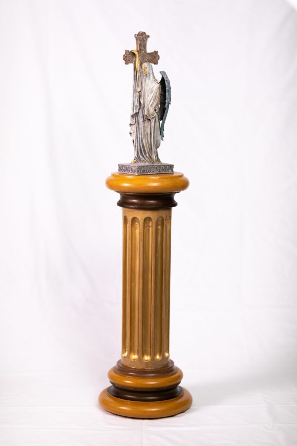 Greek Column with Angel Symbolizing Death and Resurrection! - Image 6