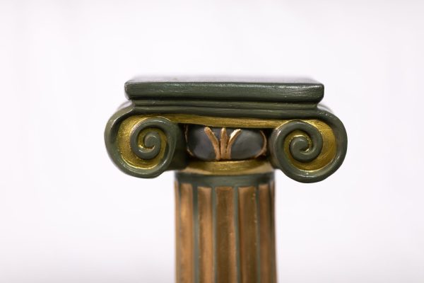 Greek Column with Golden Figurine - Image 6