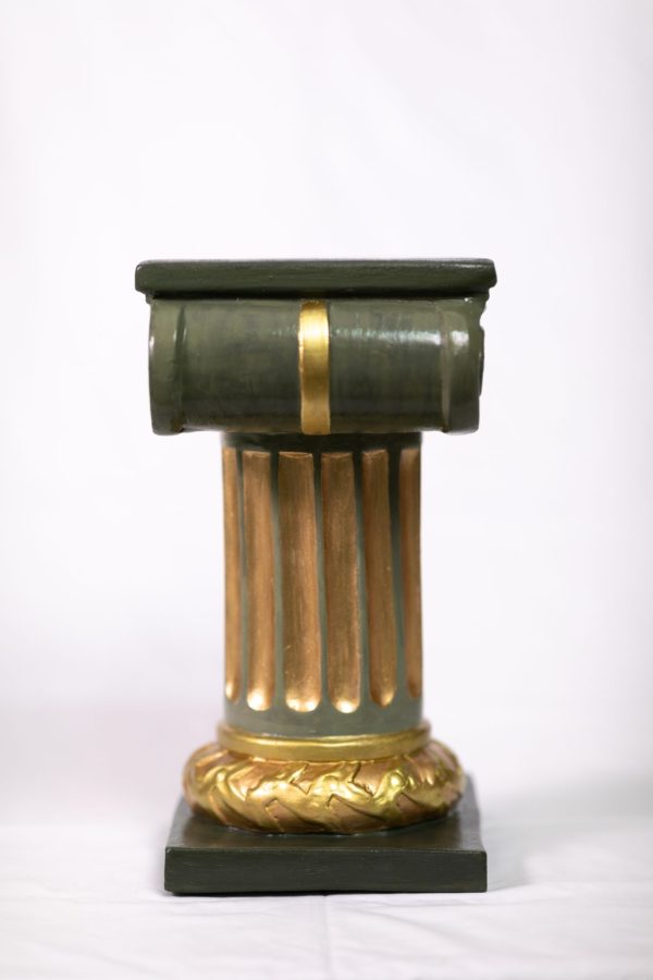 Greek Column with Golden Figurine - Image 7