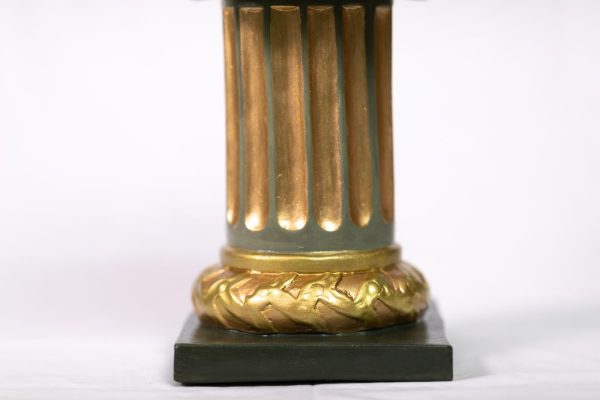 Greek Column with Golden Figurine - Image 9