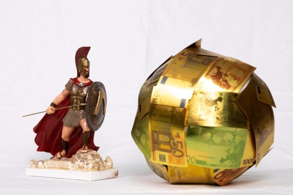 Greek Leonidas fighting the Power of Money - Image 5