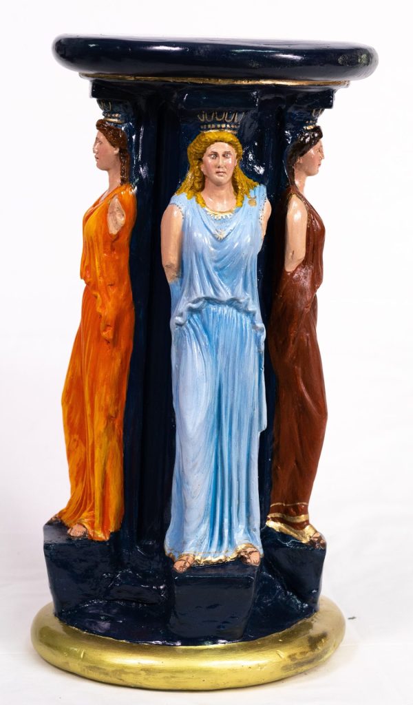 Caryatids Handpainted