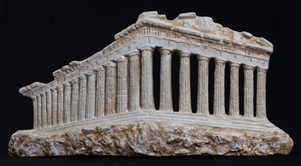 Parthenon and Candle Holder