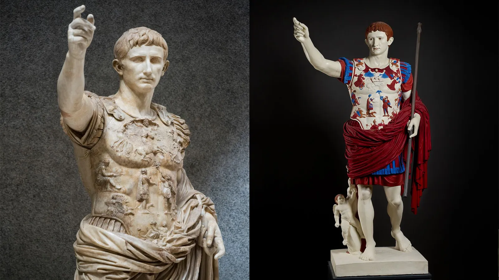 Ultraviolet light reveals how ancient Greek statues really looked